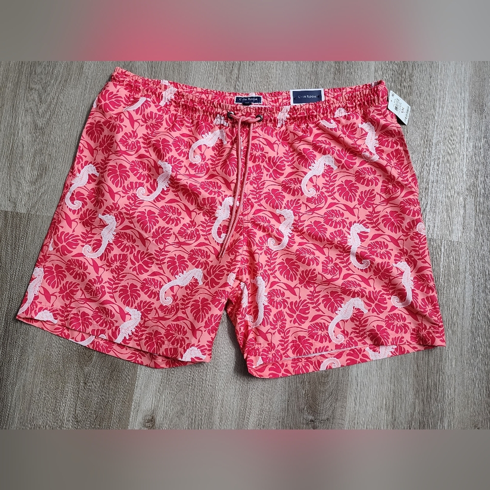 Club Room Swim Trunk Shorts Mens 2XL